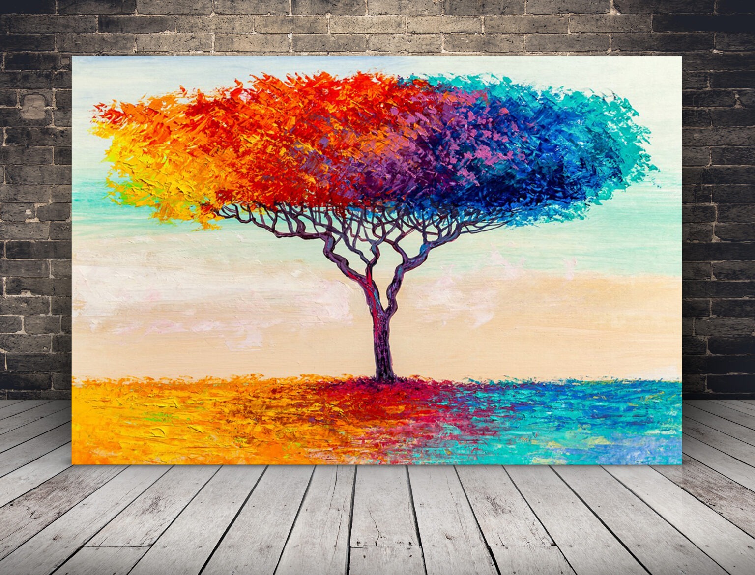 obraz-abstrakcyjne-kolorowe-drzewo-tappy-pl