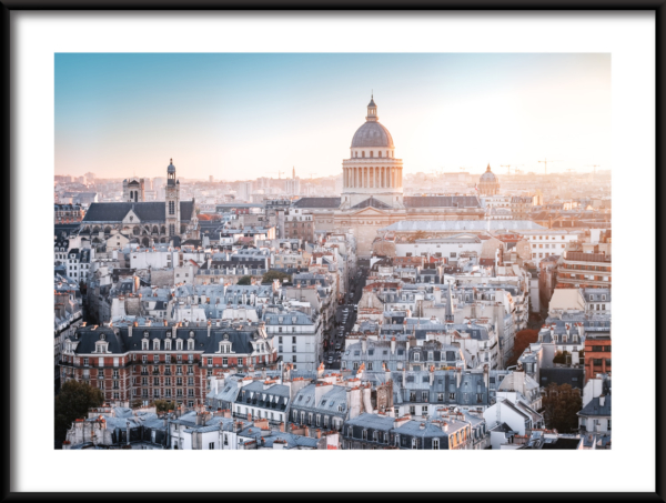 Plakat Architektura Paryża