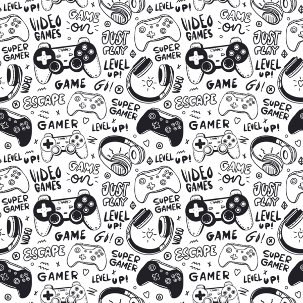fototapeta super gamer do pokoju nastolatka