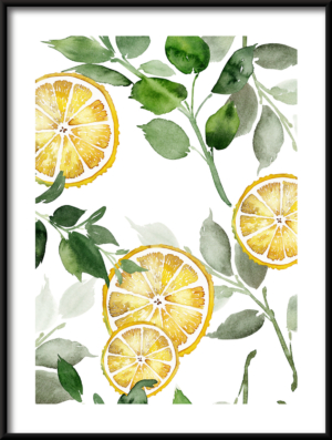 Plakat Drzewo Cytrynowe