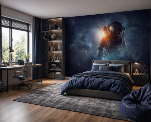 Fototapeta z hobby dla starszego dziecka