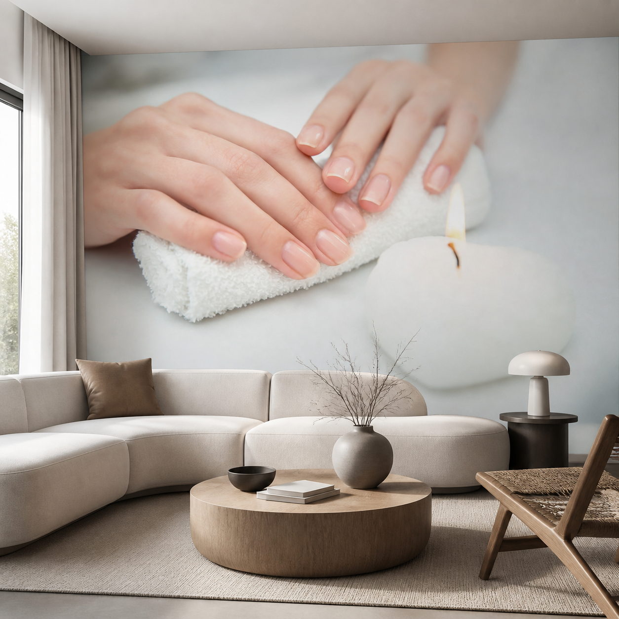 fototapeta Fototapeta Manicure Paznokci w aranżacji salonu fototapeta Fototapeta Manicure Paznokci w aranżacji salonu