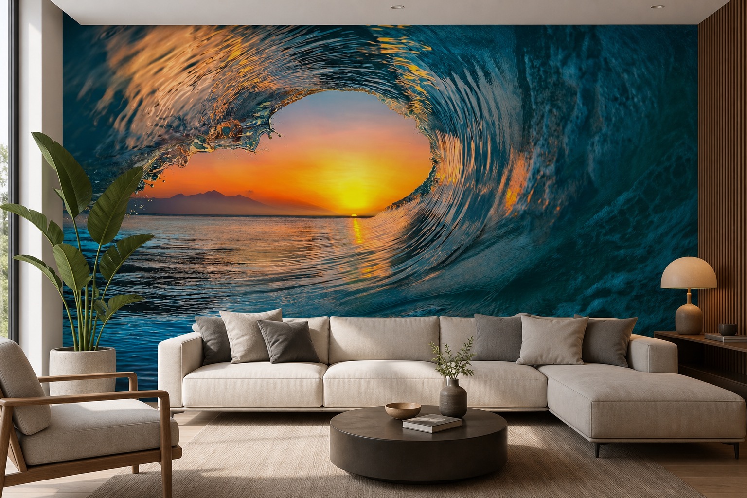 fototapeta Fototapeta Fala Oceaniczna na ścianie w salonie fototapeta Fototapeta Fala Oceaniczna na ścianie w salonie
