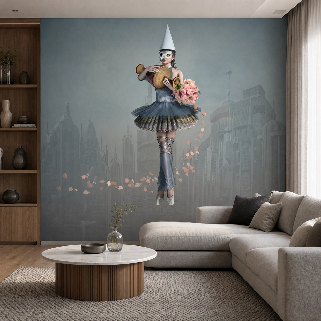 fototapeta Fototapeta Życie na Krawędzi w aranżacji salonu fototapeta Fototapeta Życie na Krawędzi w aranżacji salonu