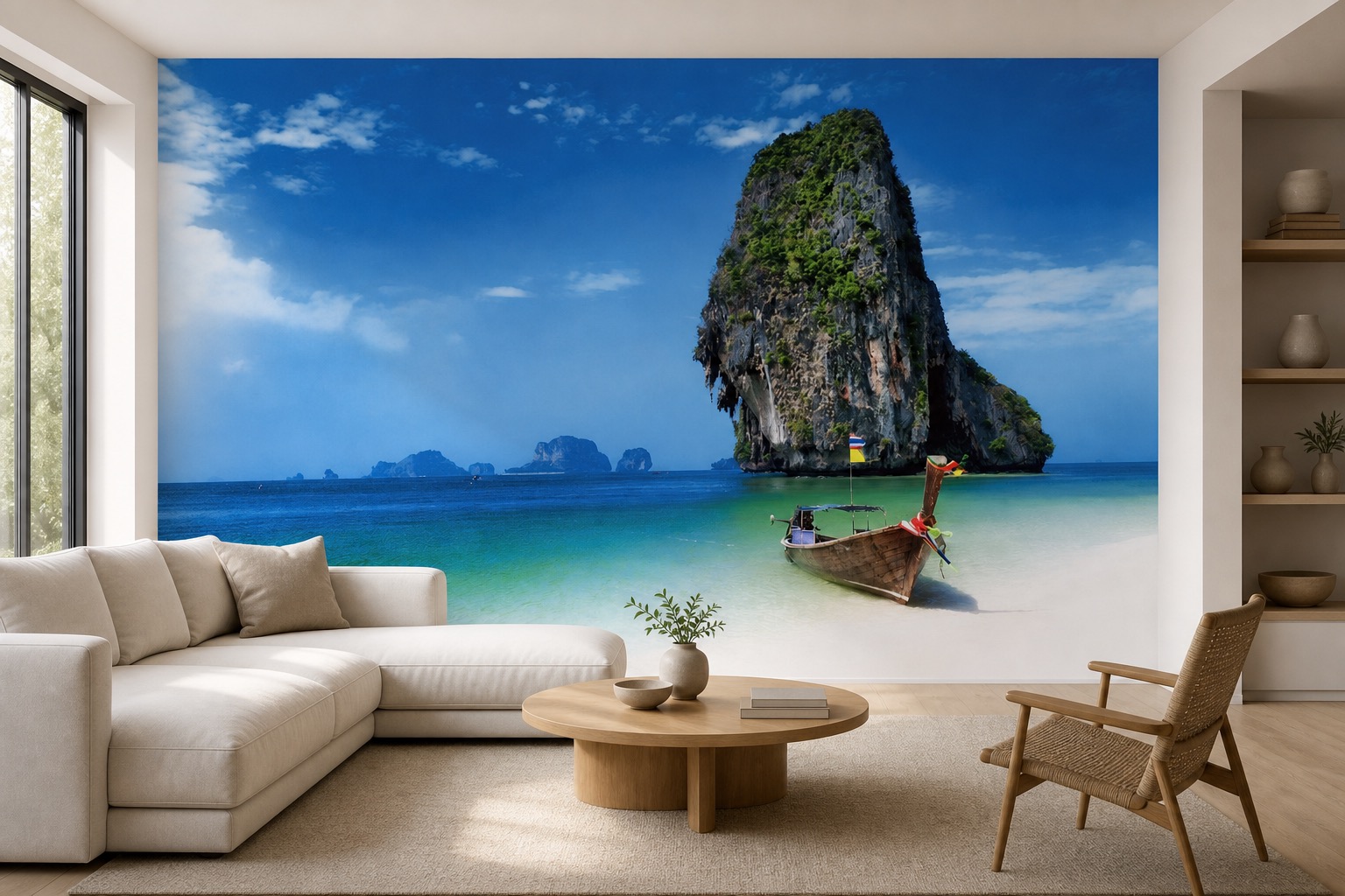 fototapeta Fototapeta Wyspa Krabi na ścianie w salonie fototapeta Fototapeta Wyspa Krabi na ścianie w salonie