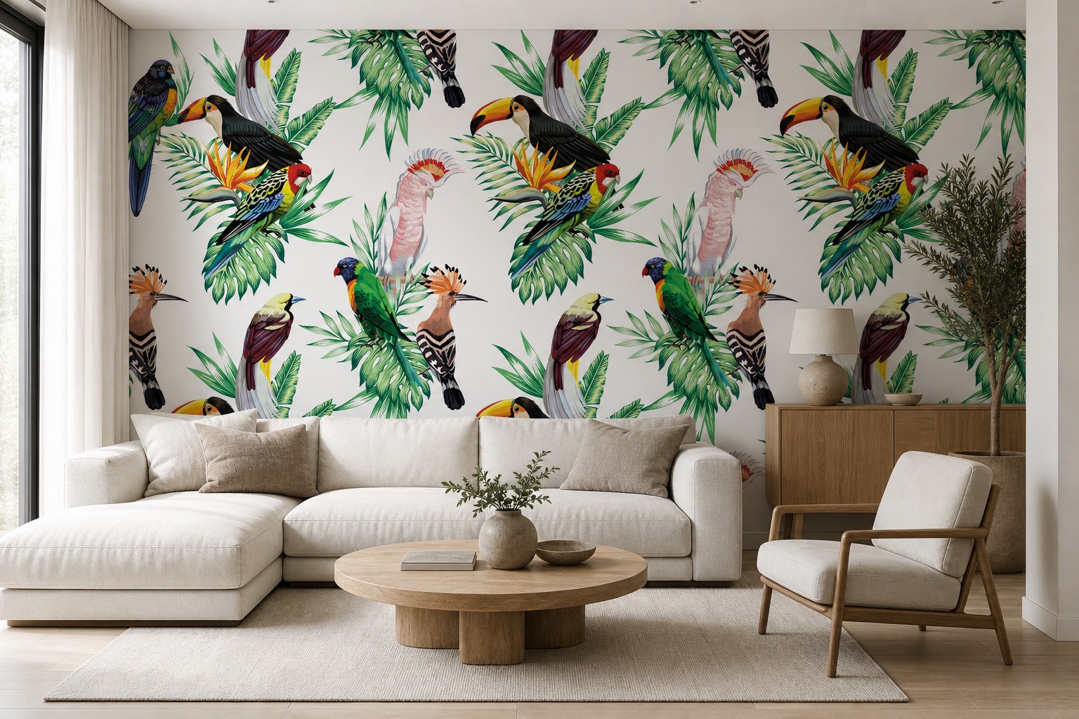 fototapeta Fototapeta Dzikie Ptaki na ścianie w salonie fototapeta Fototapeta Dzikie Ptaki na ścianie w salonie