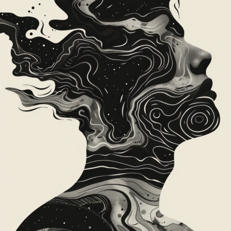 Fototapeta Astralny Profil
