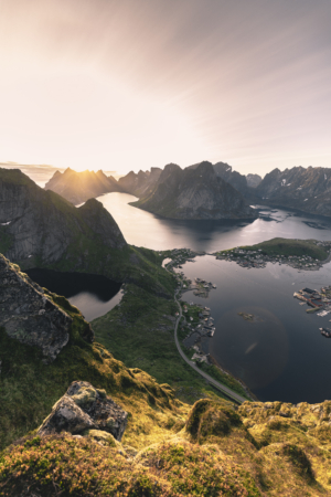 Fototapeta Złoty Fiord