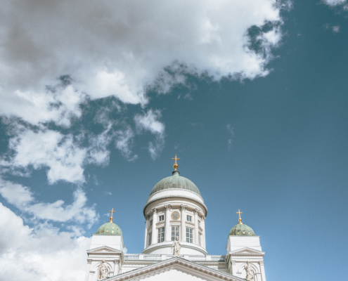 Fototapeta Neoklasyczna Katedra