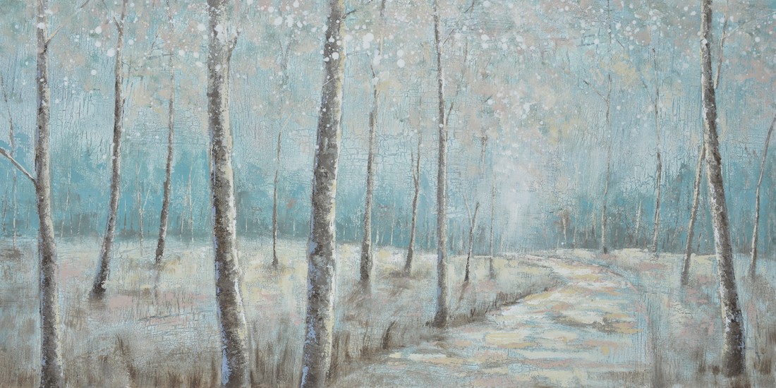 A,Forest,Scenery,,Hand-painted,Texture,,Modern,Style,,Home,Hanging,Painting,