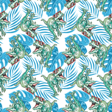Fototapeta Dinozaury w Okularach