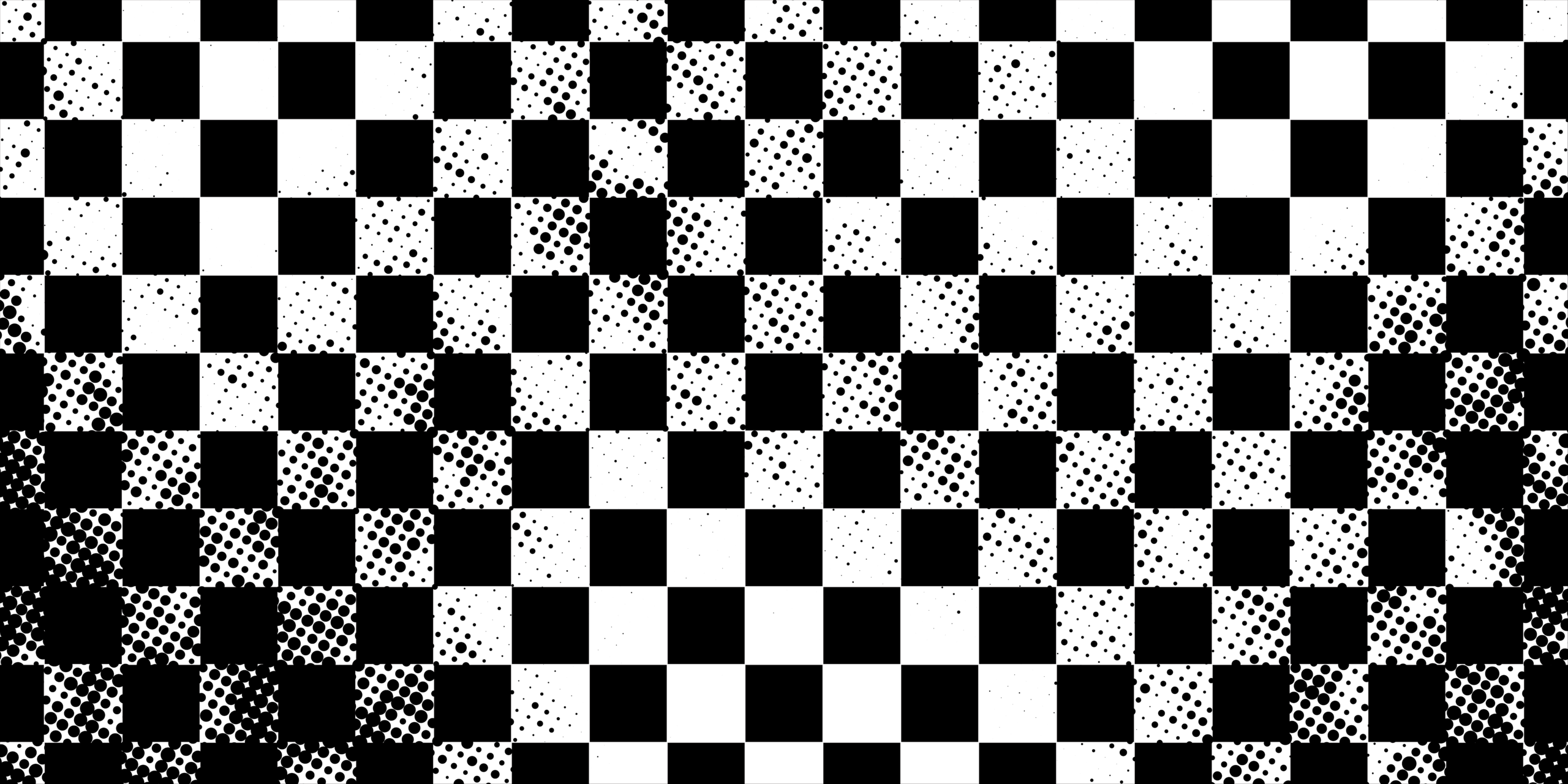 Fototapeta Szachownica Halftone